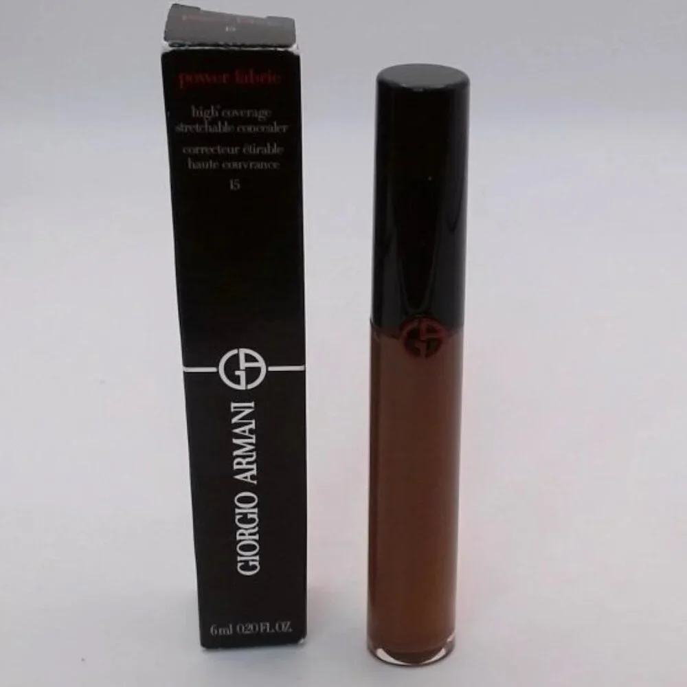 ARMANI beauty Power Fabric Stretchable Concealer in 15 - Deep/neutral‎ BNIB